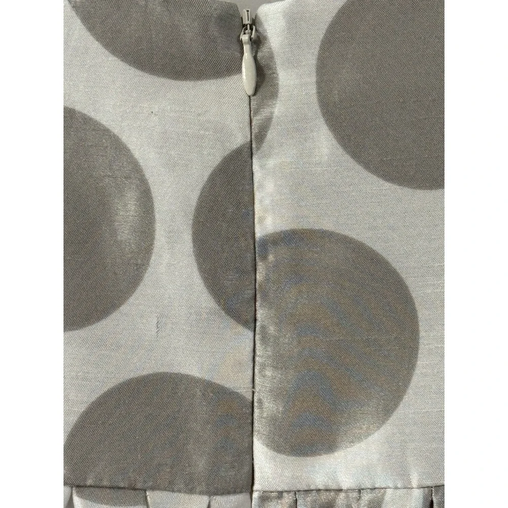 Gymboree Gray‎ Pewter Holiday Gems Pin Tucked Polka Dot Dress Size 2T